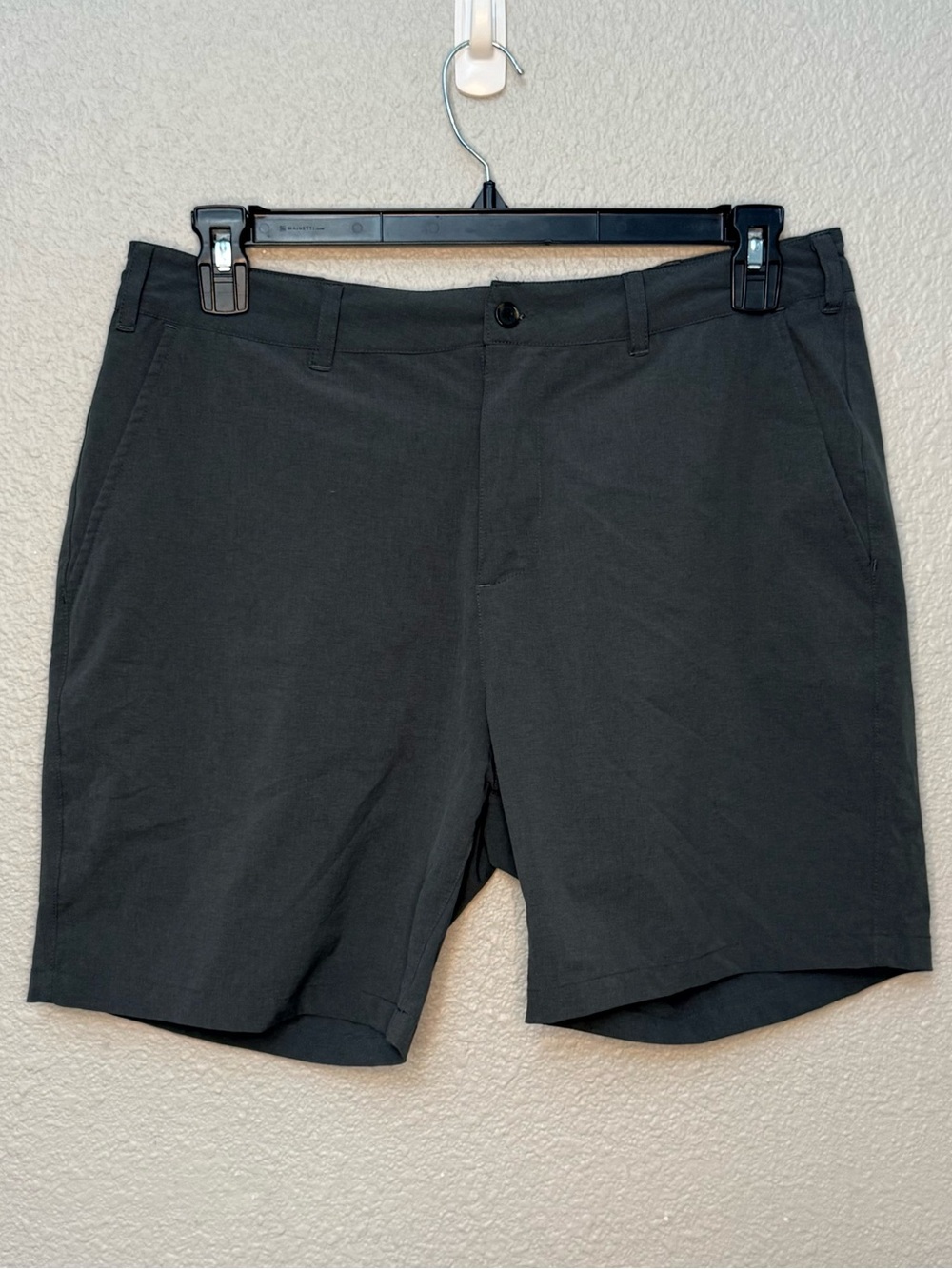 Marine Layer | All in One Hybrid Shorts | Charcoal | Waist 34” Inseam 6”